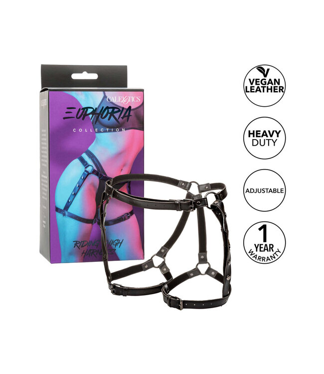 CalExotics Euphoria Collection Riding Thigh Harness