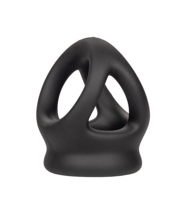 CalExotics Alpha Liquid Silicone Dual Cage & Ring