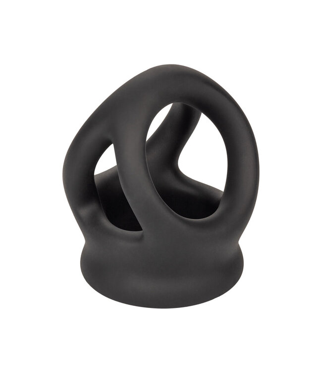 CalExotics Alpha Liquid Silicone Dual Cage & Ring