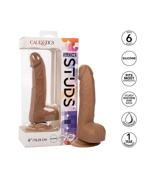 CalExotics Silicone Studs 6'/15.25 cm