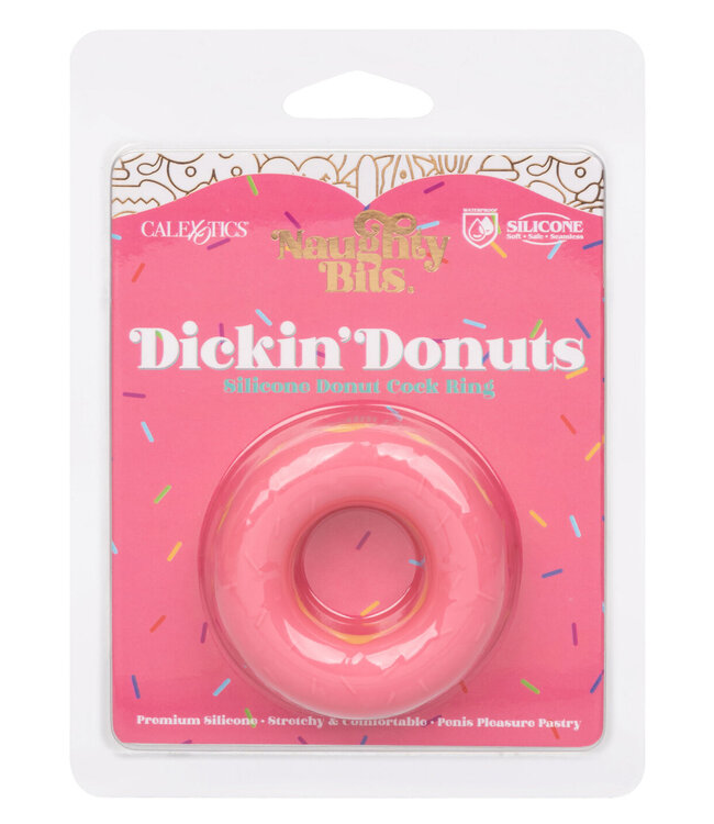 CalExotics Naughty Bits Dickin’ Donuts Silicone Donut Cock Ring
