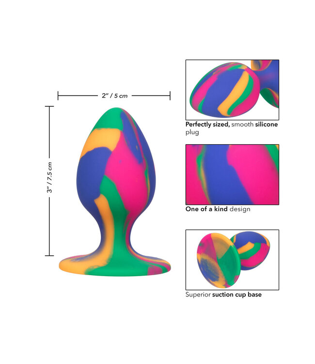 CalExotics Cheeky Medium Tie-Dye Plug