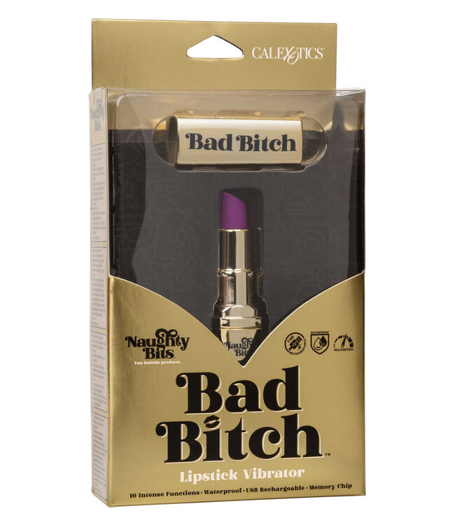 CalExotics Naughty Bits Bad Bitch Lipstick Vibrator