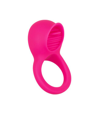 CalExotics Silicone Rechargeable Teasing Tongue Enhancer