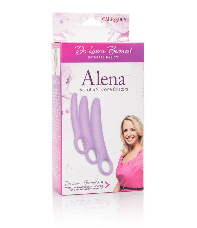 CalExotics Dr. Laura Berman Alena Set of 3 Silicone Dilators