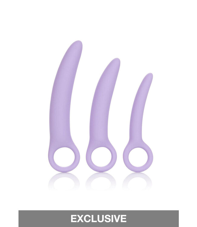 CalExotics Dr. Laura Berman Alena Set of 3 Silicone Dilators