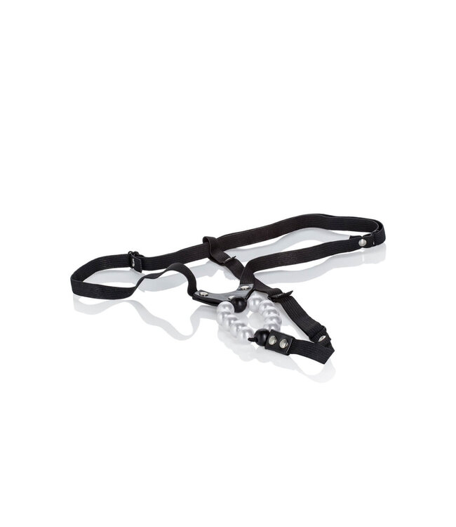 CalExotics Lover's Thong with Pleasure Pearls