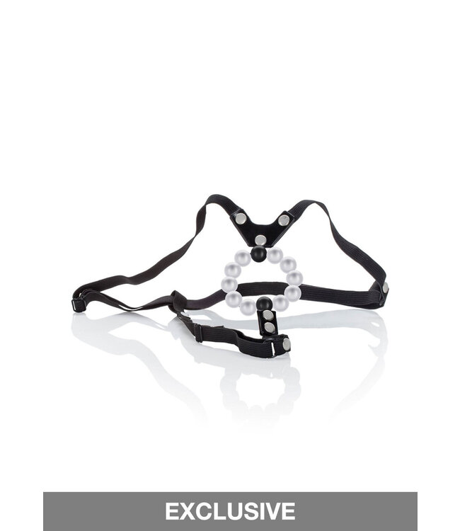 CalExotics Lover's Thong with Pleasure Pearls