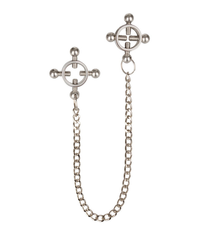 CalExotics Nipple Grips 4-Point Nipple Press with Chain
