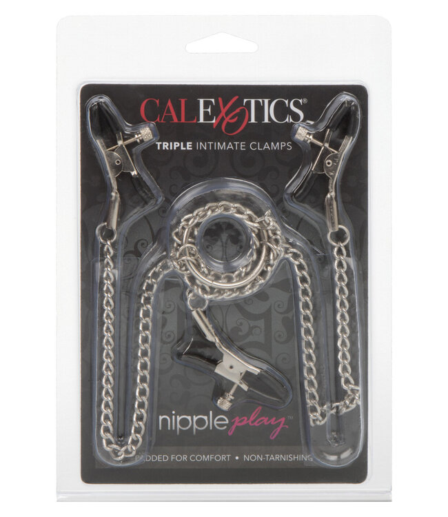 CalExotics Nipple Play Triple Intimate Clamps
