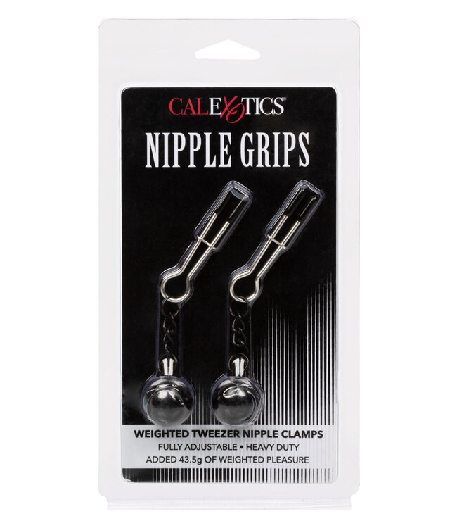 CalExotics Nipple Grips Weighted Tweezer Nipple Clamps