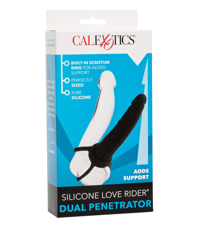 CalExotics Silicone Love Rider Dual Penetrator