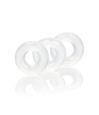 CalExotics Set of 3 Silicone Stacker Rings
