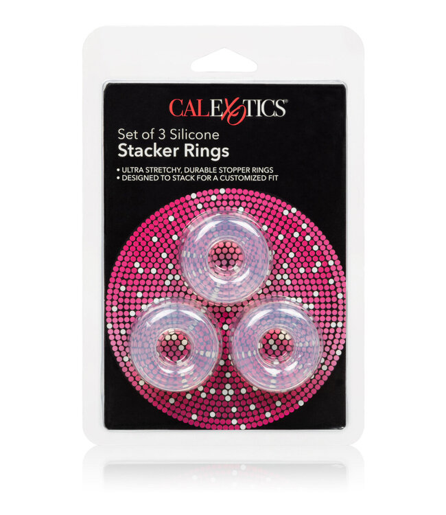CalExotics Set of 3 Silicone Stacker Rings