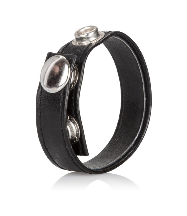 CalExotics Leather 3-Snap Ring