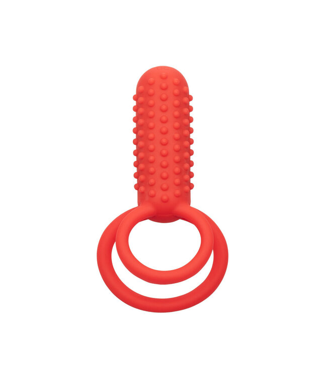 CalExotics Silicone Rechargeable Vertical Dual Enhancer