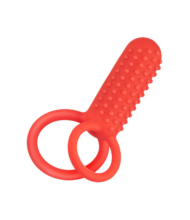 CalExotics Silicone Rechargeable Vertical Dual Enhancer