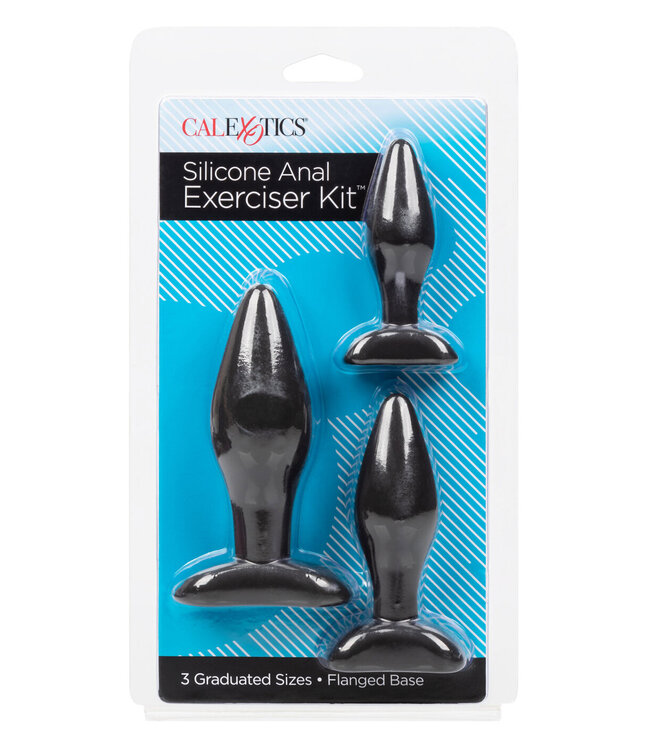 CalExotics Silicone Anal Exerciser Kit