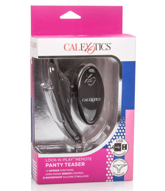 CalExotics Lock-N-Play Remote Panty Teaser