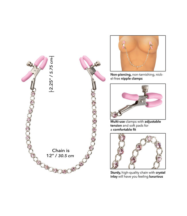 CalExotics First Time Crystal Nipple Teasers