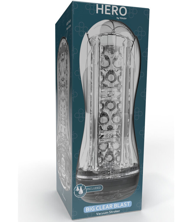 ToyJoy Hero Big Clear Blast Vacuum Stroker