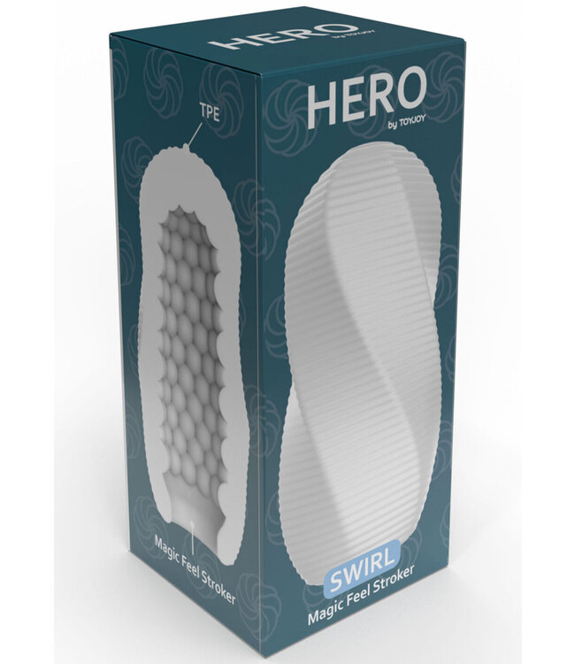 ToyJoy Hero Medium Masturbator Swirl