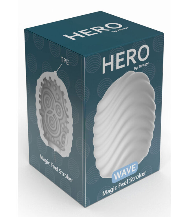 ToyJoy Hero Mini Masturbator Wave