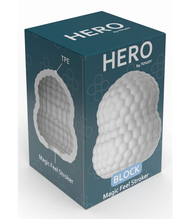 ToyJoy Hero Mini Masturbator Block