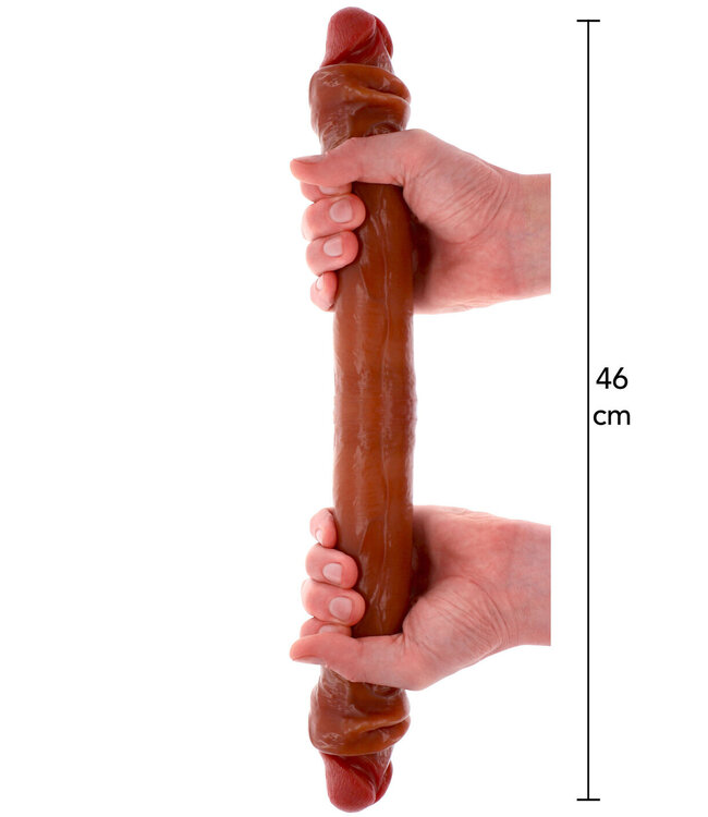 ToyJoy Get Real Silicone Foreskin Double Dong 46 cm