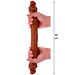 ToyJoy Get Real Silicone Foreskin Double Dong 46 cm