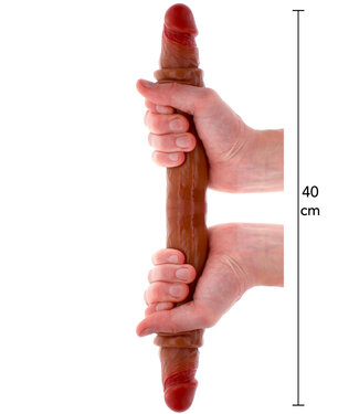 ToyJoy Get Real Silicone Foreskin Double Dong 40 cm