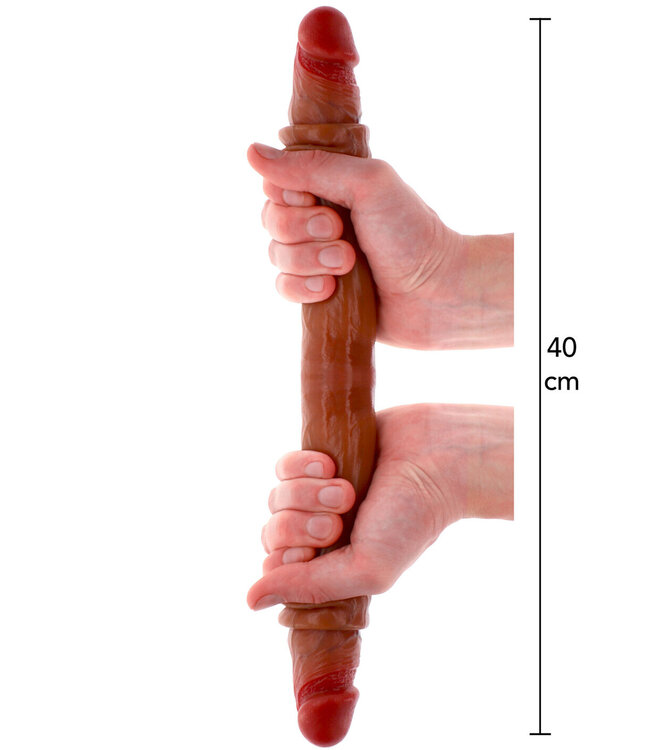 ToyJoy Get Real Silicone Foreskin Double Dong 40 cm