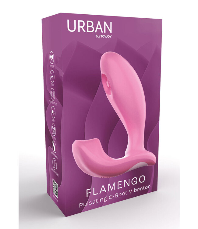 ToyJoy Urban FLAMENGO - Pulsating G-spot Vibrator