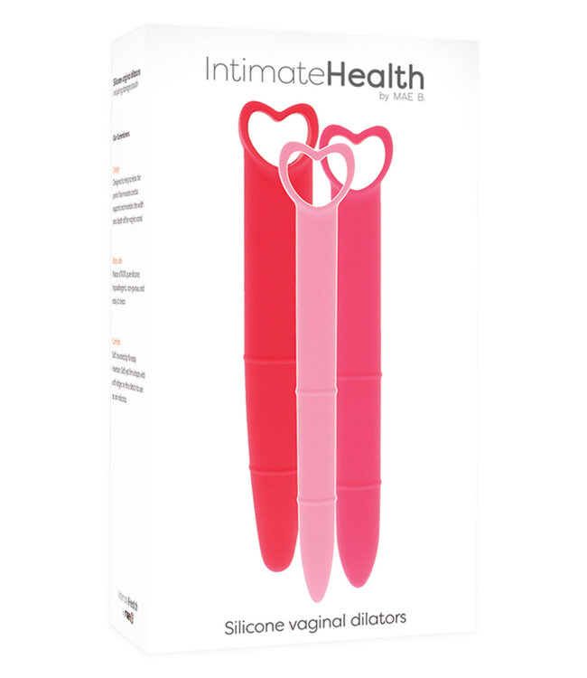 Intimate Health by Mae B Silicone Vaginal Dilators 3pcs