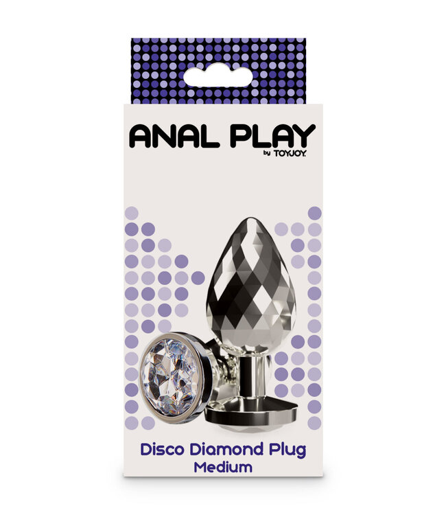ToyJoy Anal Play Disco Diamond Plug Medium