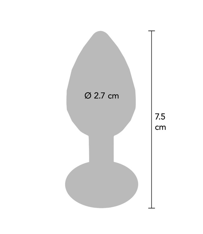 ToyJoy Anal Play Disco Diamond Plug Small