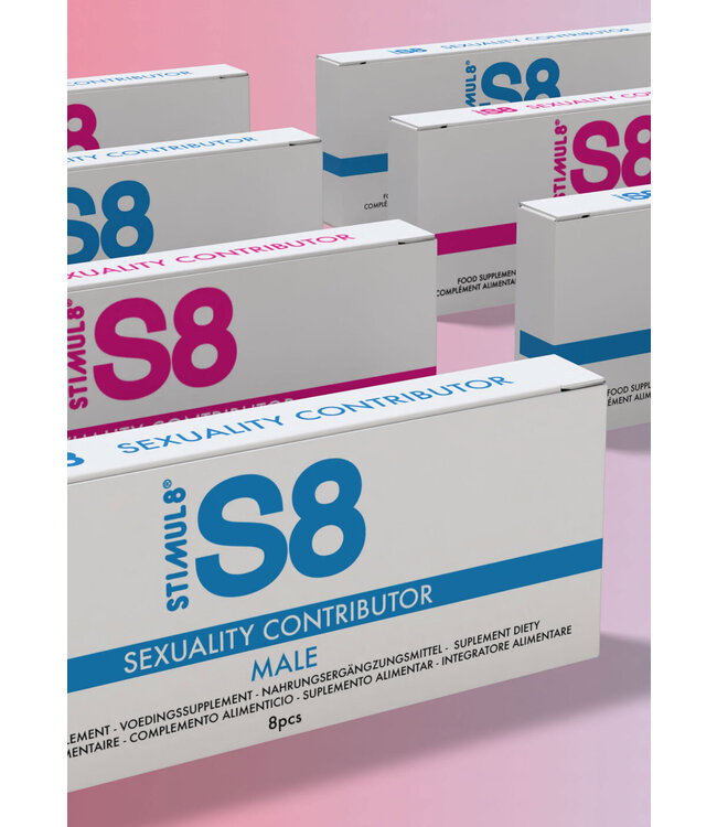 S8 Sexuality Male Tabs 8 Pcs