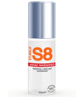 S8 Waterbased Warming Anal Lube 125ml