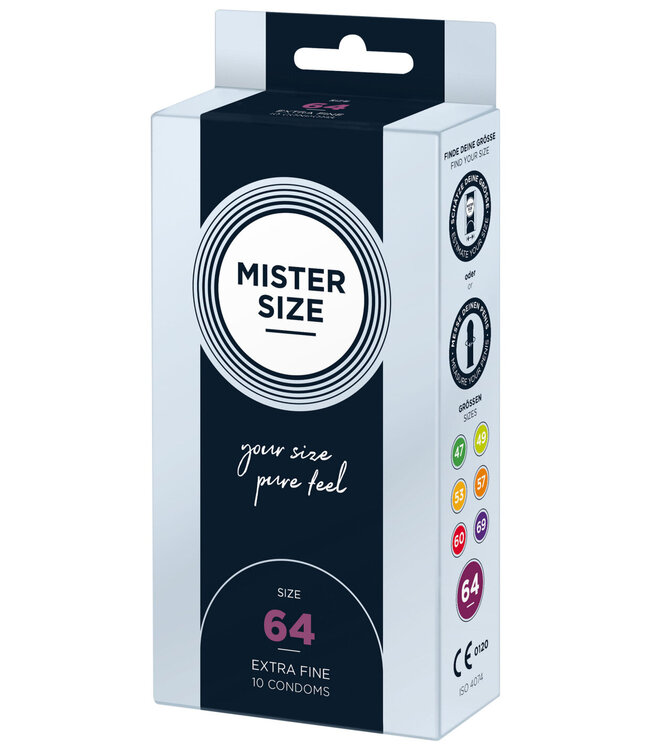Mister Size 64mm Condoms 10pcs