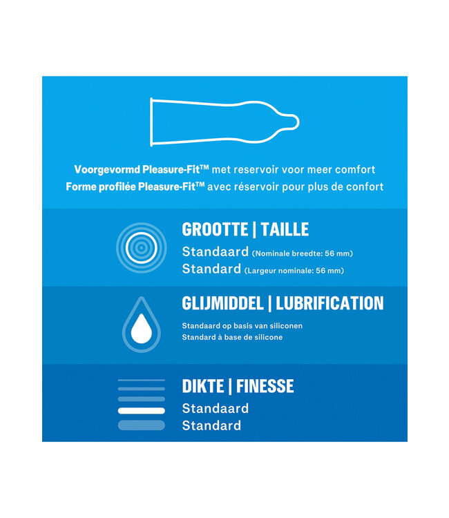 Durex NL / FR Classic Natural 6x 12pcs