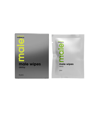 Cobeco MALE  Wipes Delay 6x2.5ml
