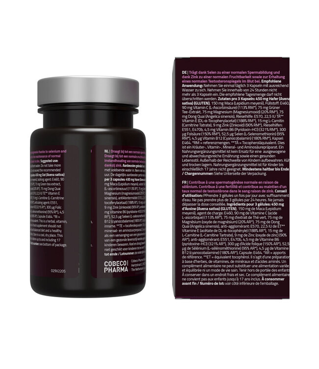 Cobeco CoolMann Cum Enhancer 30 caps