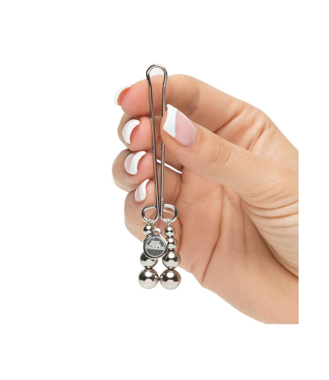 Fifty Shades Darker Just Sensation Beaded Clitoral Clamp