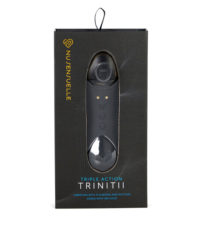 Nu Sensuelle Trinitii 3in1 Tongue 18K Gold