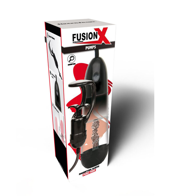 Hidden Desire Fusion X Magnifying Sleeve Penis Pump