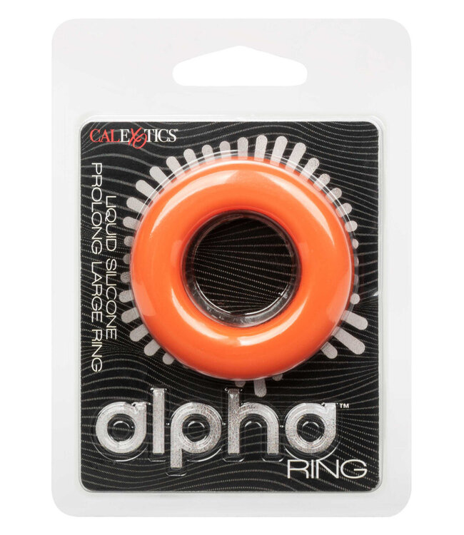 CalExotics Alpha Liquid Silicone Prolong Large Ring