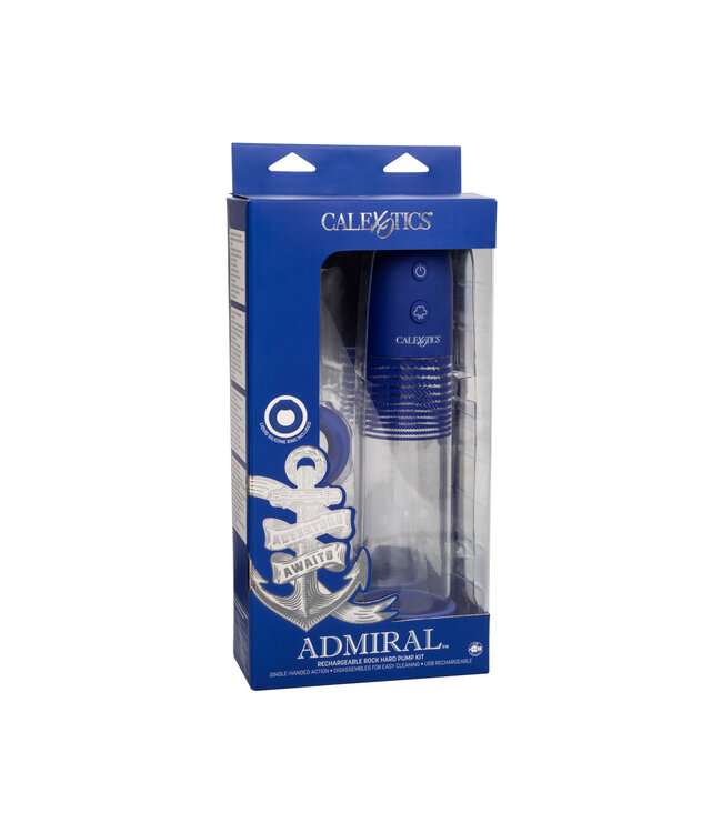 CalExotics Admiral Rechargeable Rock Hard Pump Kit