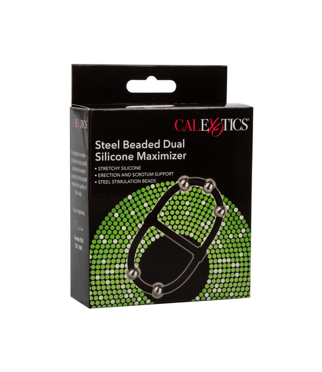 CalExotics Steel Beaded Dual Silicone Maximizer