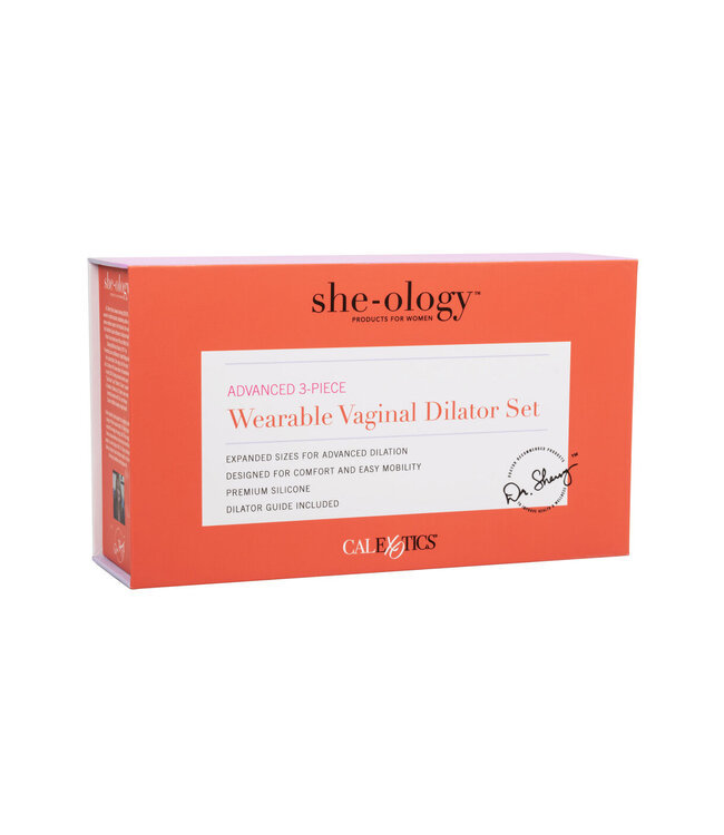 CalExotics She-ology Advanced 3-Piece Wearable Vaginal Dilator Set