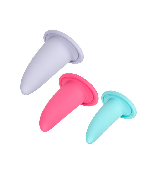 CalExotics She-ology Advanced 3-Piece Wearable Vaginal Dilator Set